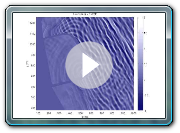 Boussinesq simulation 2D irregular waves into marina