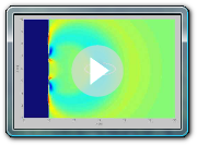 Subaerial 2D slide simulation showing edge waves