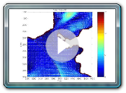 2004 Boussinesq Simulation Jantang Indonesia showing fluid velocity