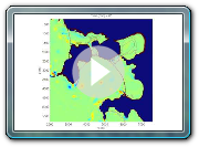 2004 Boussinesq Simulation Jantang Indonesia showing vertical vorticity