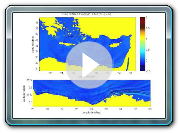 COMCOT simulation Hypothetical tsunami in eastern Meditterrean
